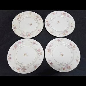 4 Theodore Haviland Gloria China Dinner Plates